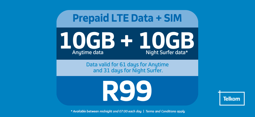 Prepaid Contracts Sim Only Gb Telkom Data Bundle Was Sold For